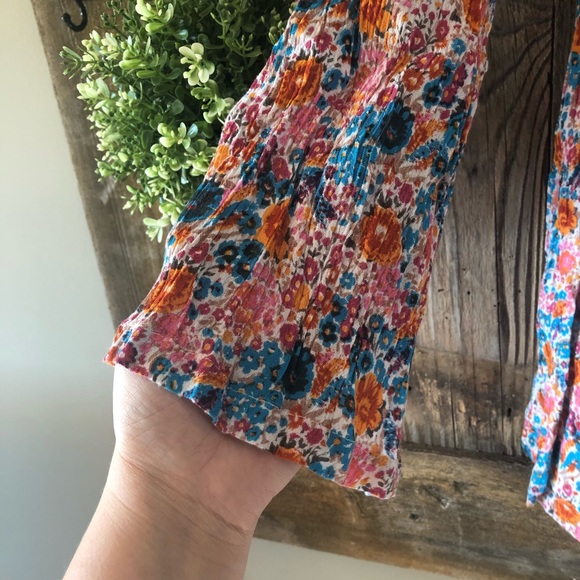 Urban Outfitters | Elise Floral Smocked Dress - Picture 3 of 8